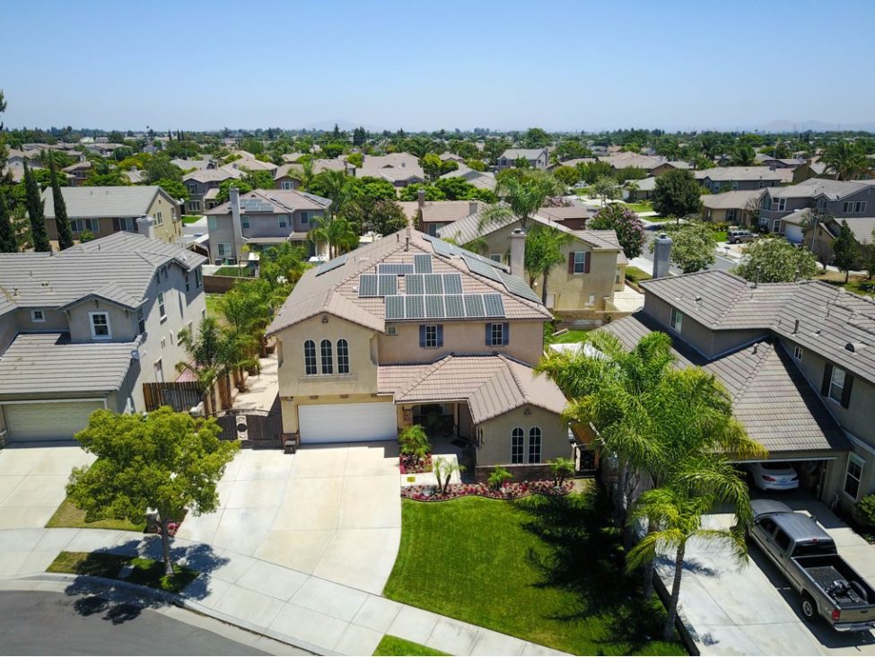 house solar panels